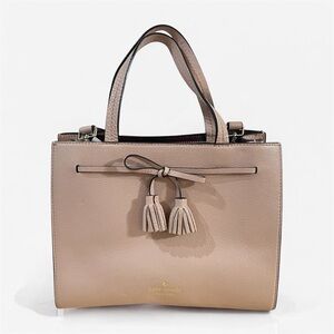 Kate Spade Hayes Small Pebbled Leather Convertible Satchel Purse In Rosycheeks